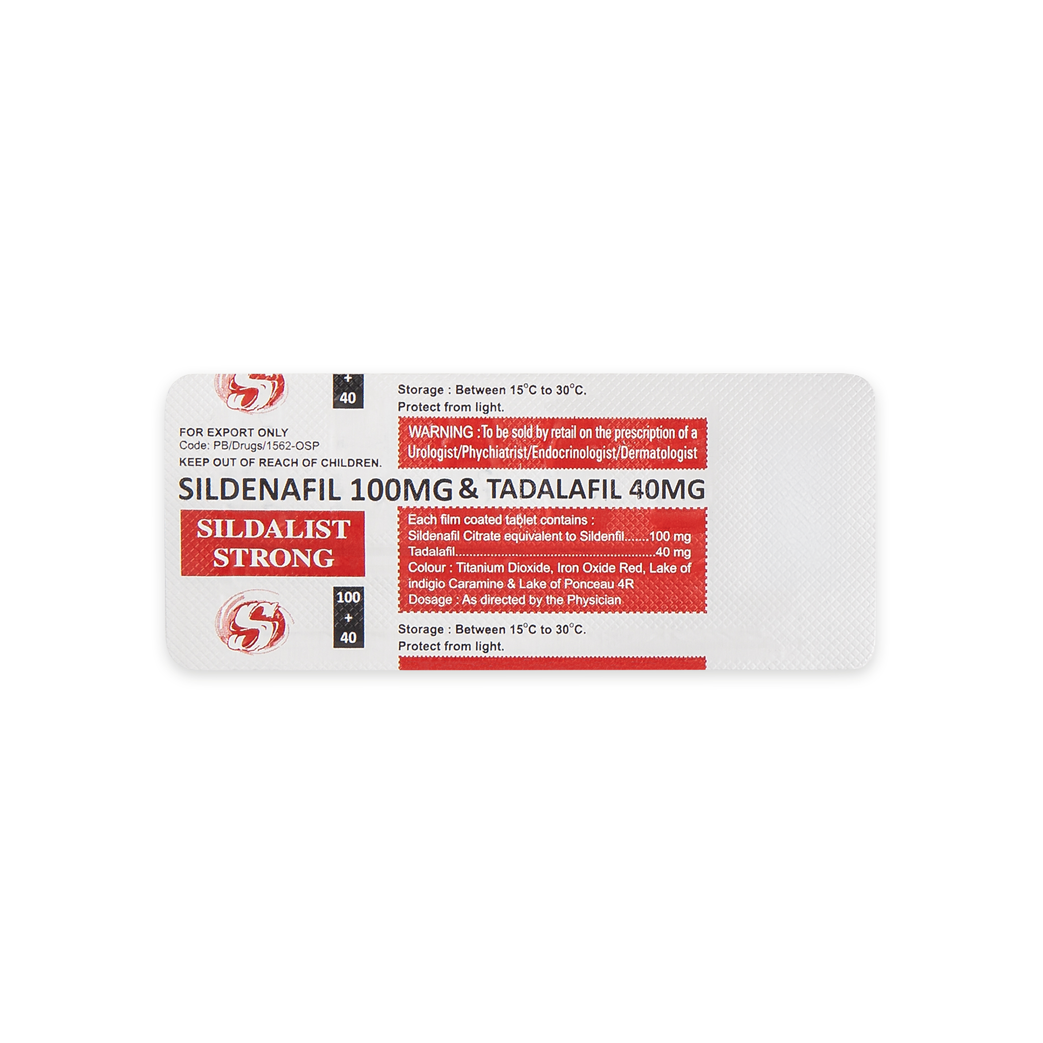 Sildalist Strong 140 mg