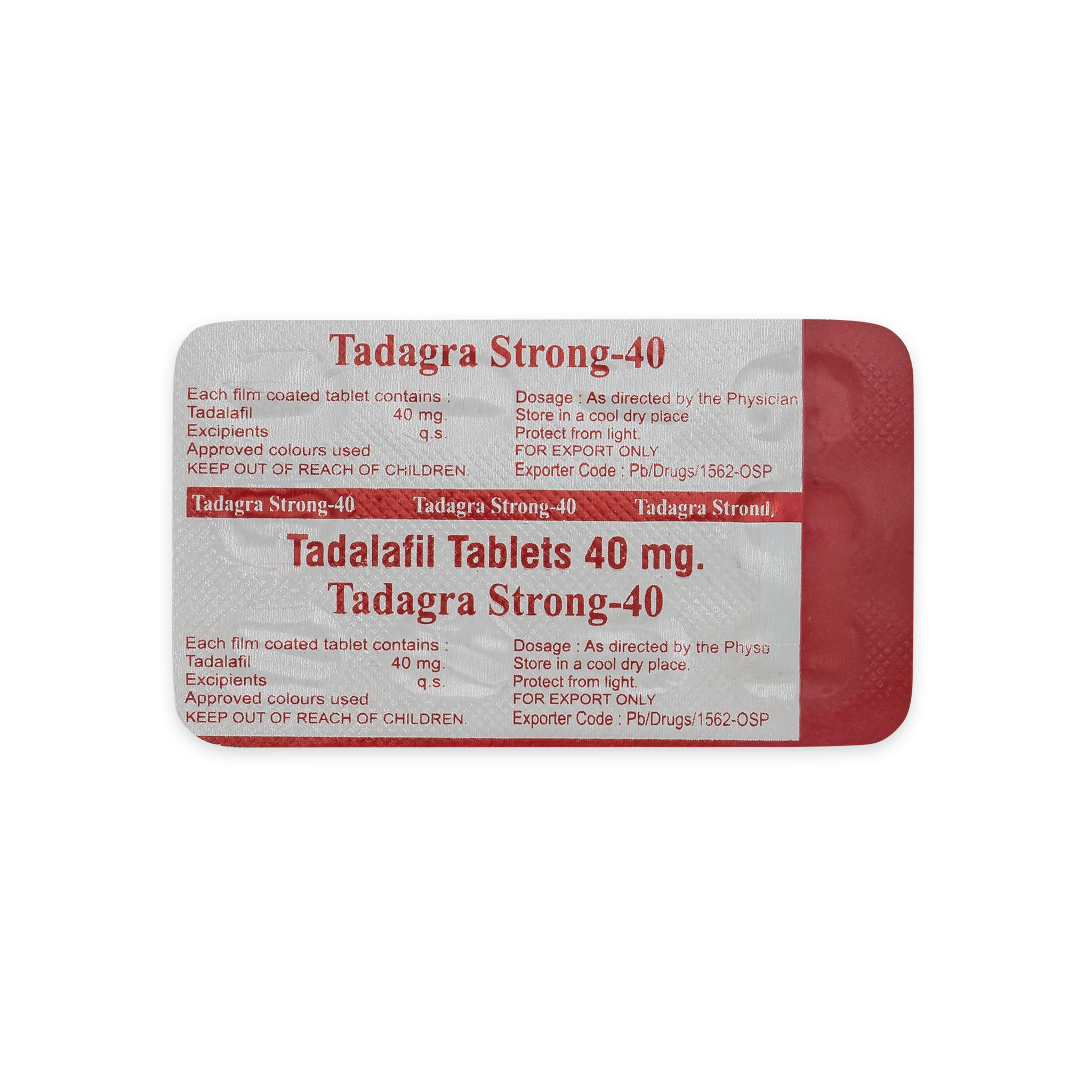 Tadagra Strong 40 mg
