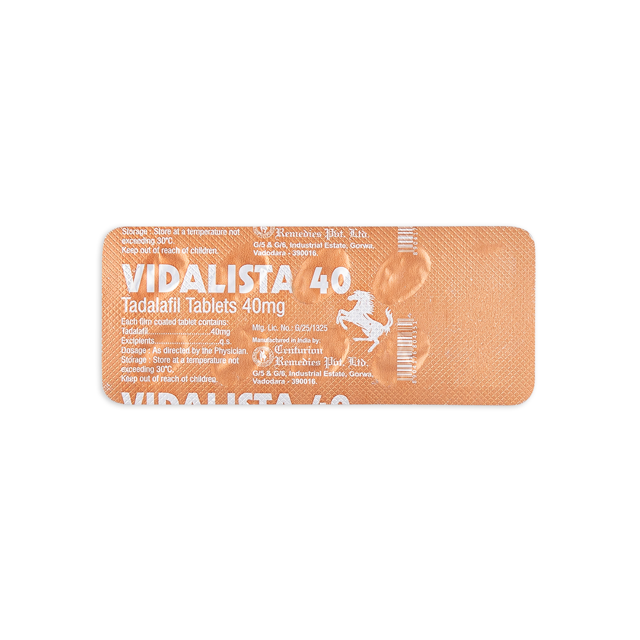 Vidalista 40 mg