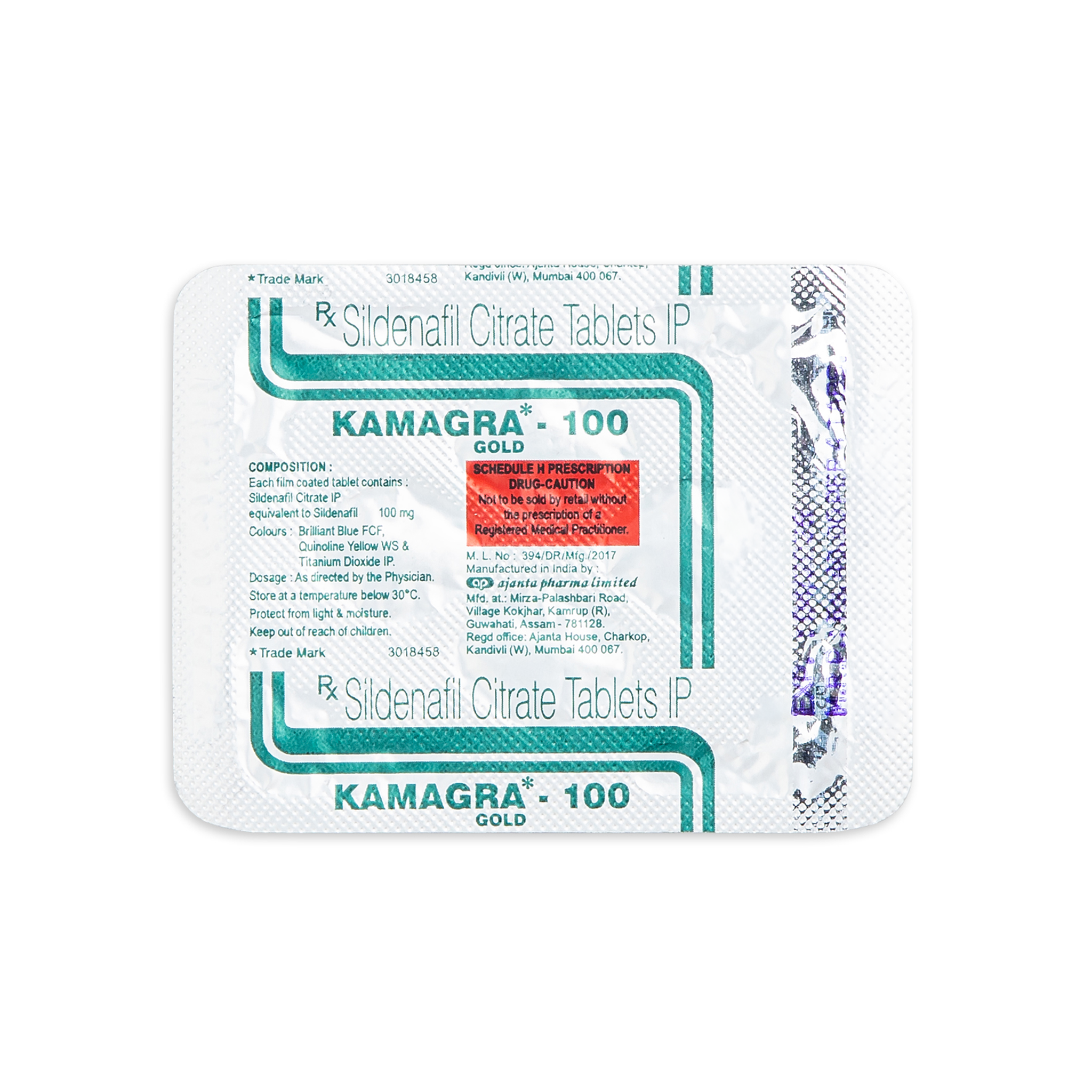 Kamagra gold 100 mg