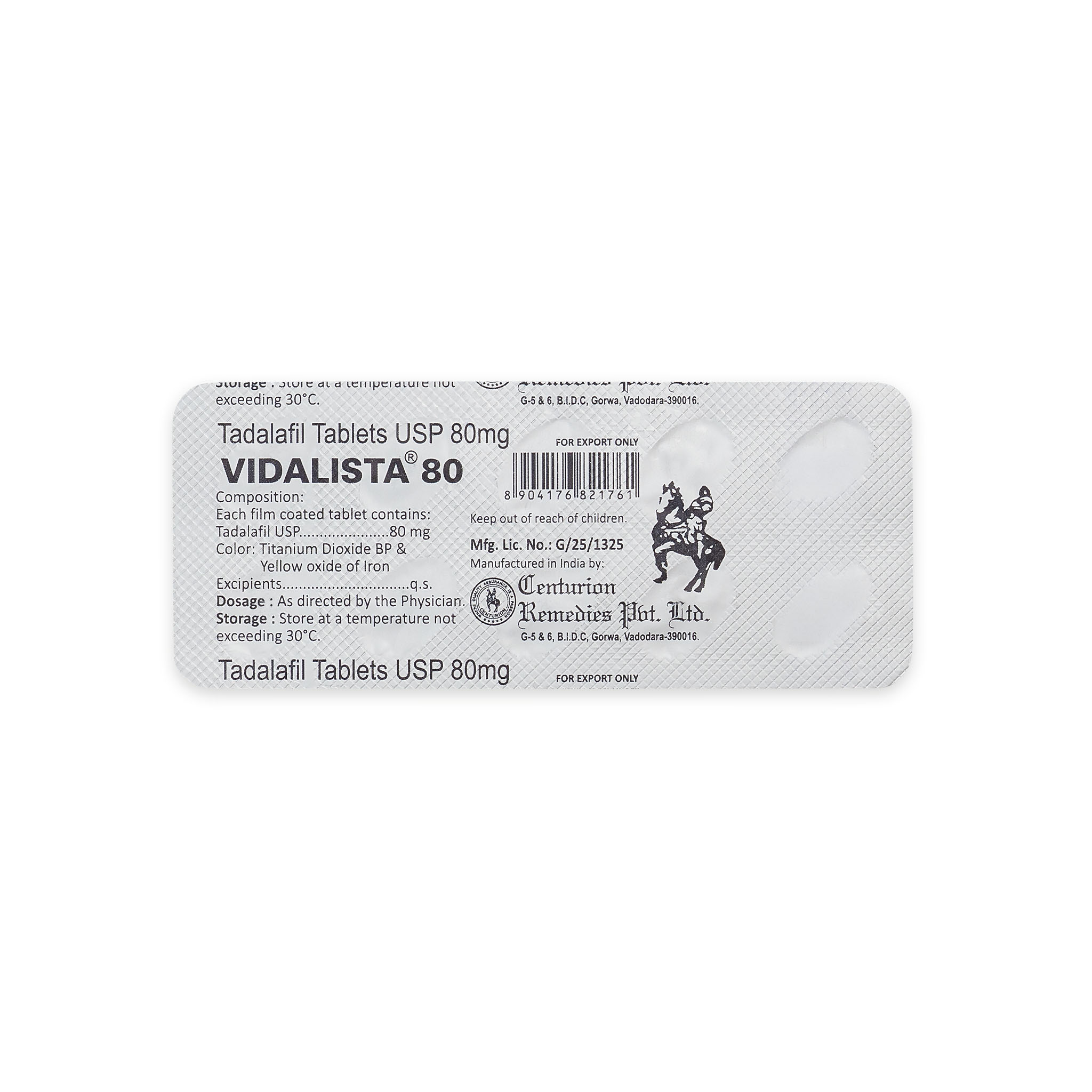 Vidalista 80 mg