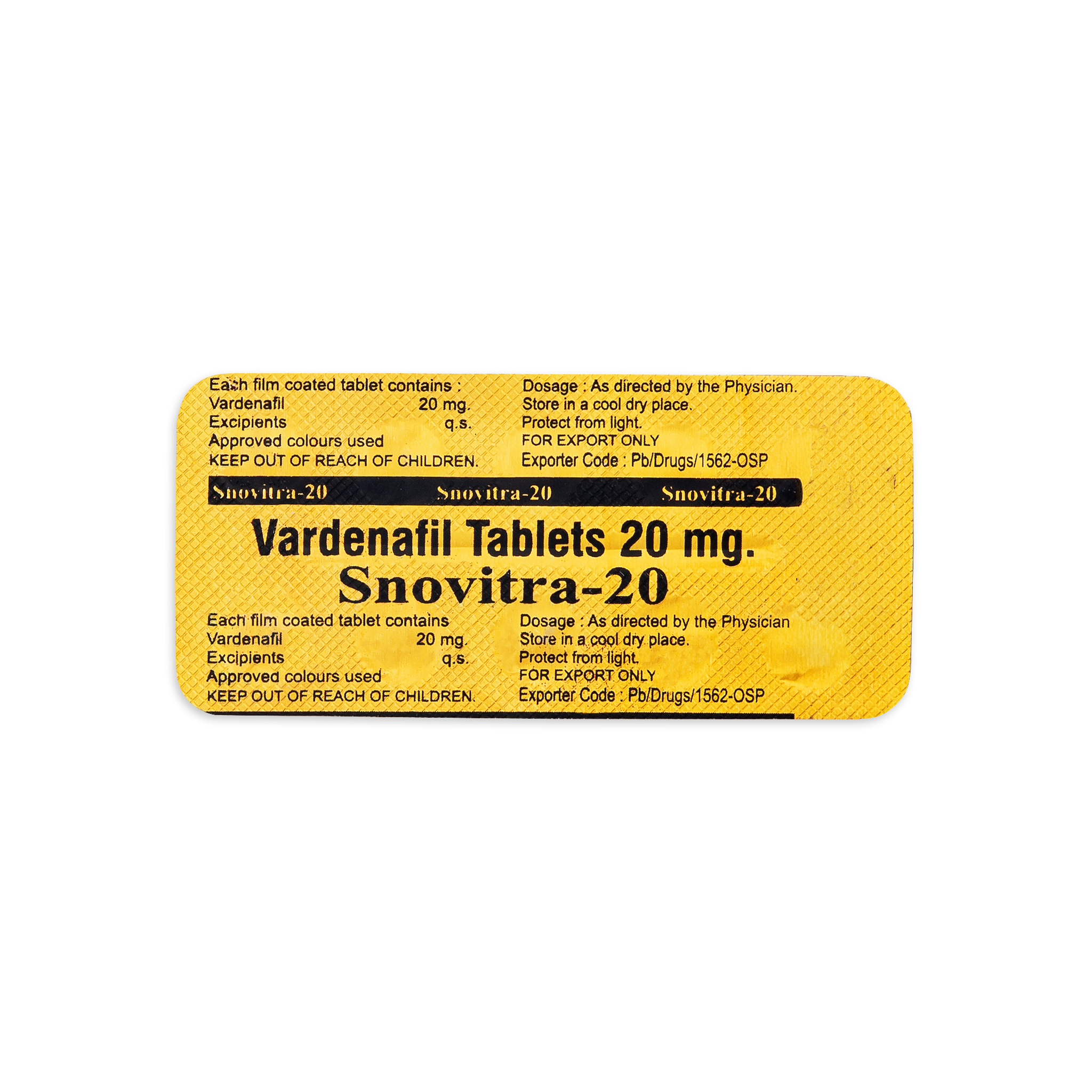 Snovitra 20 mg